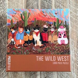 Puzzlefolk The Wild West 1000 Piece Puzzle